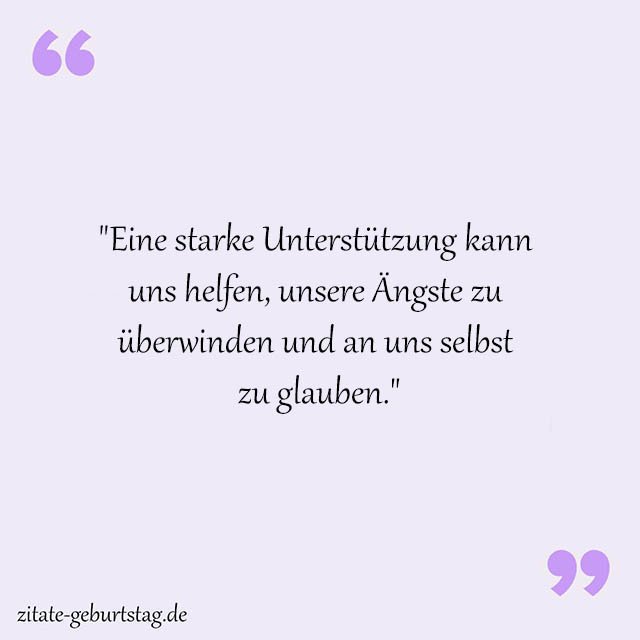 Unterstützung Sprüche Und Zitate