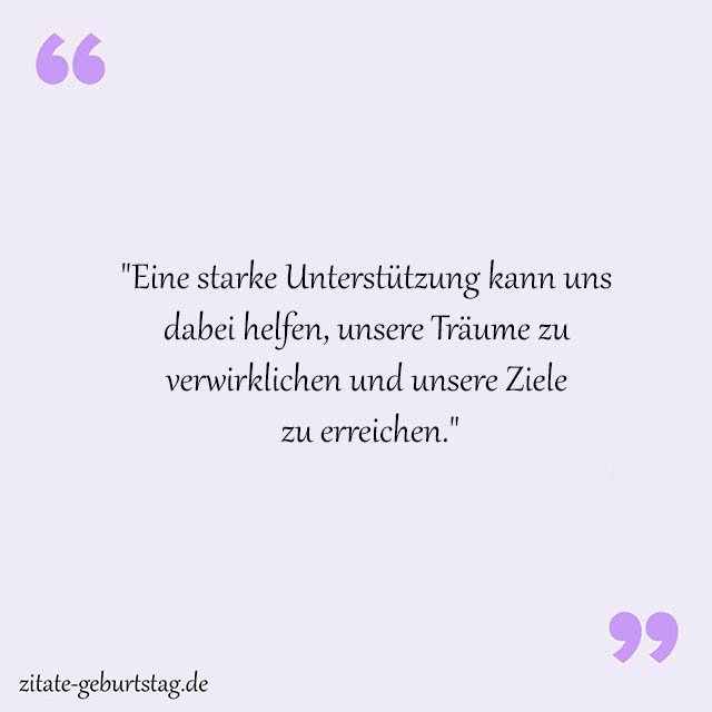 Unterstützung Sprüche Und Zitate
