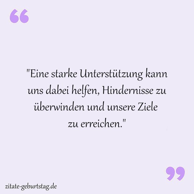 Unterstützung Sprüche Und Zitate