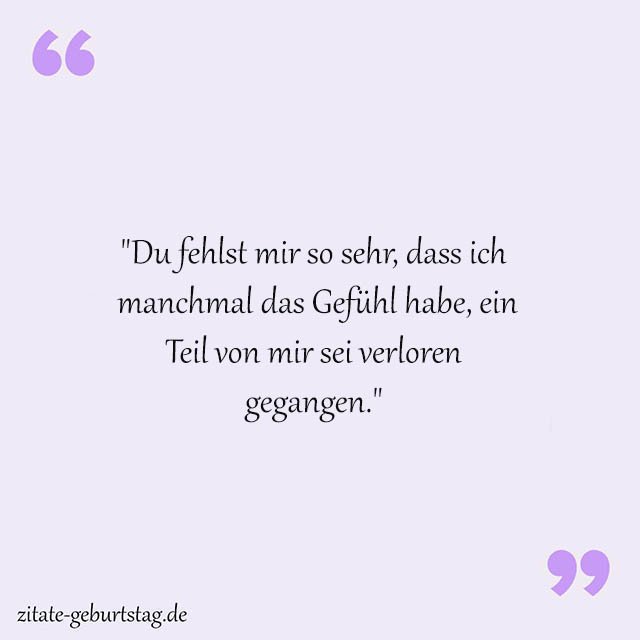Vermisse Dich Sprüche Und Zitate