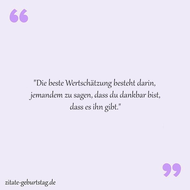 Wertschätzung Sprüche Und Zitate