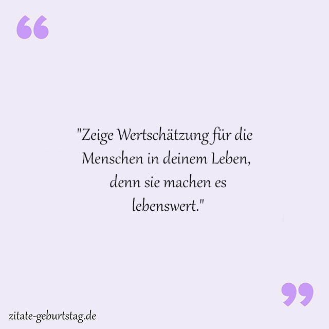 Wertschätzung Sprüche Und Zitate