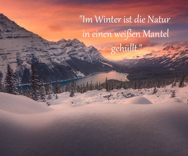 Winter Sprüche Und Zitate