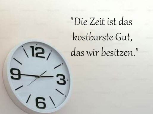 Zeit Sprüche Und Zitate